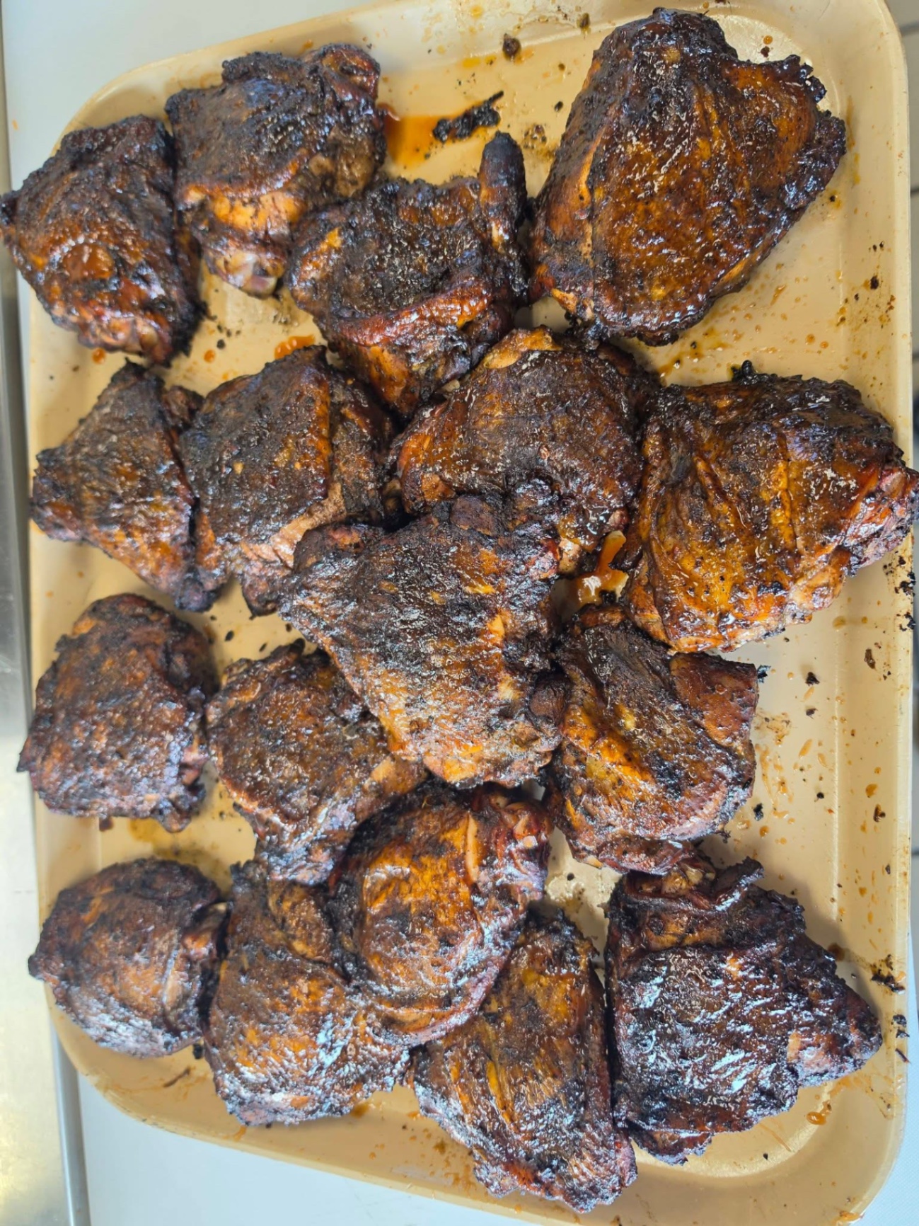 Smoked Chicken Thighs