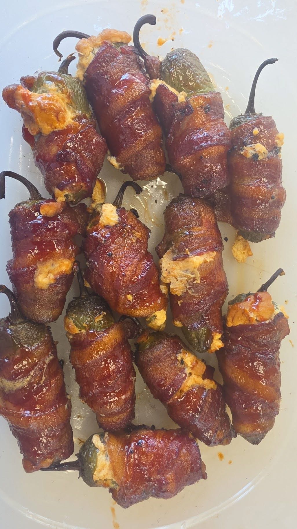 Bacon-Wrapped Poppers